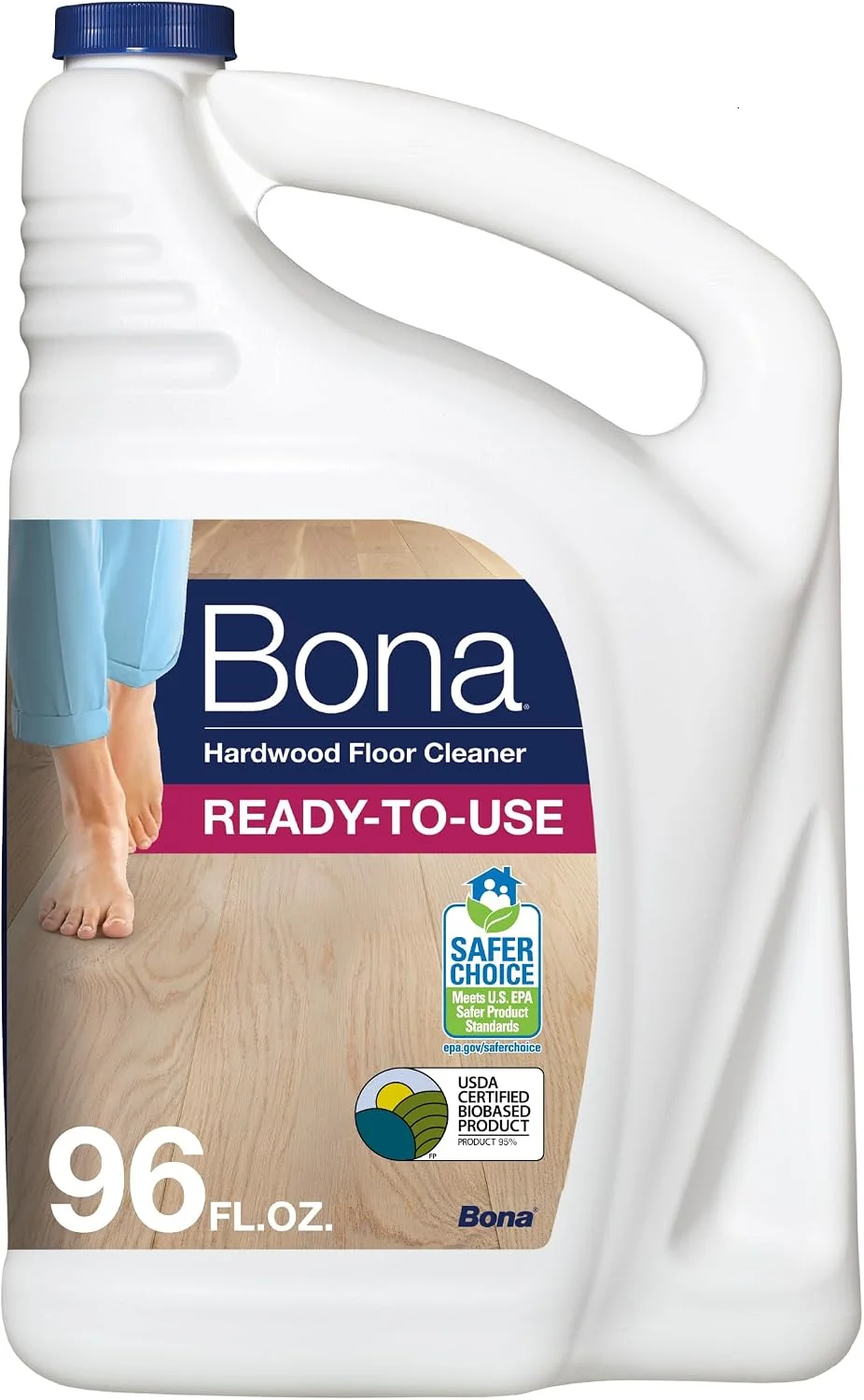 Bona Hardwood Floor Cleaner Refill, 96 fl oz