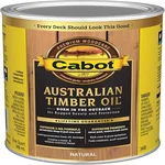 Cabot Australian Timber Oil wood stain and protector, Natural, 1 quart can