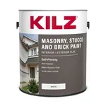 KILZ Self-Priming Masonry, Stucco and Brick Paint, 1 gallon can