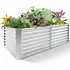 Land Guard Galvanized Raised Garden Bed Kit 8x4x2ft