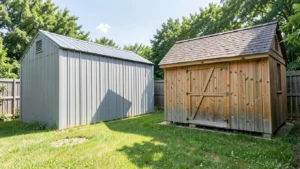 Metal vs Wood Storage Shed: Which One Fits Your Yard Best?