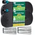flat soaker hose 100 feet for multiple trees