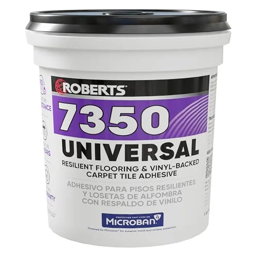 Roberts universal resilient flooring and vinyl tile adhesive, 1 gallon can