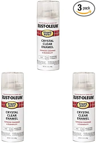 Rust-Oleum Stops Rust gloss crystal clear spray
