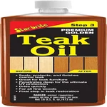 Star Brite Premium Golden Teak Oil, 16 ounce bottle