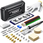 TOOKO 96-piece professional wood burning kit with adjustable temperature pen and tips