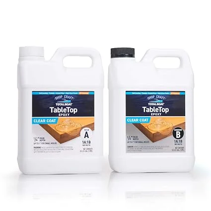 TotalBoat clear epoxy resin kit, 1 gallon