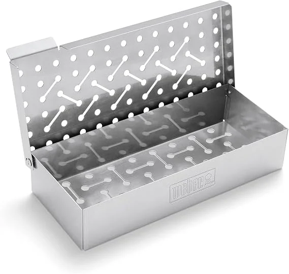 Weber Premium Universal Smoker Box, stainless steel