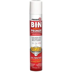 Zinsser B-I-N Shellac Primer-Sealer Turbo Spray can, 26 oz