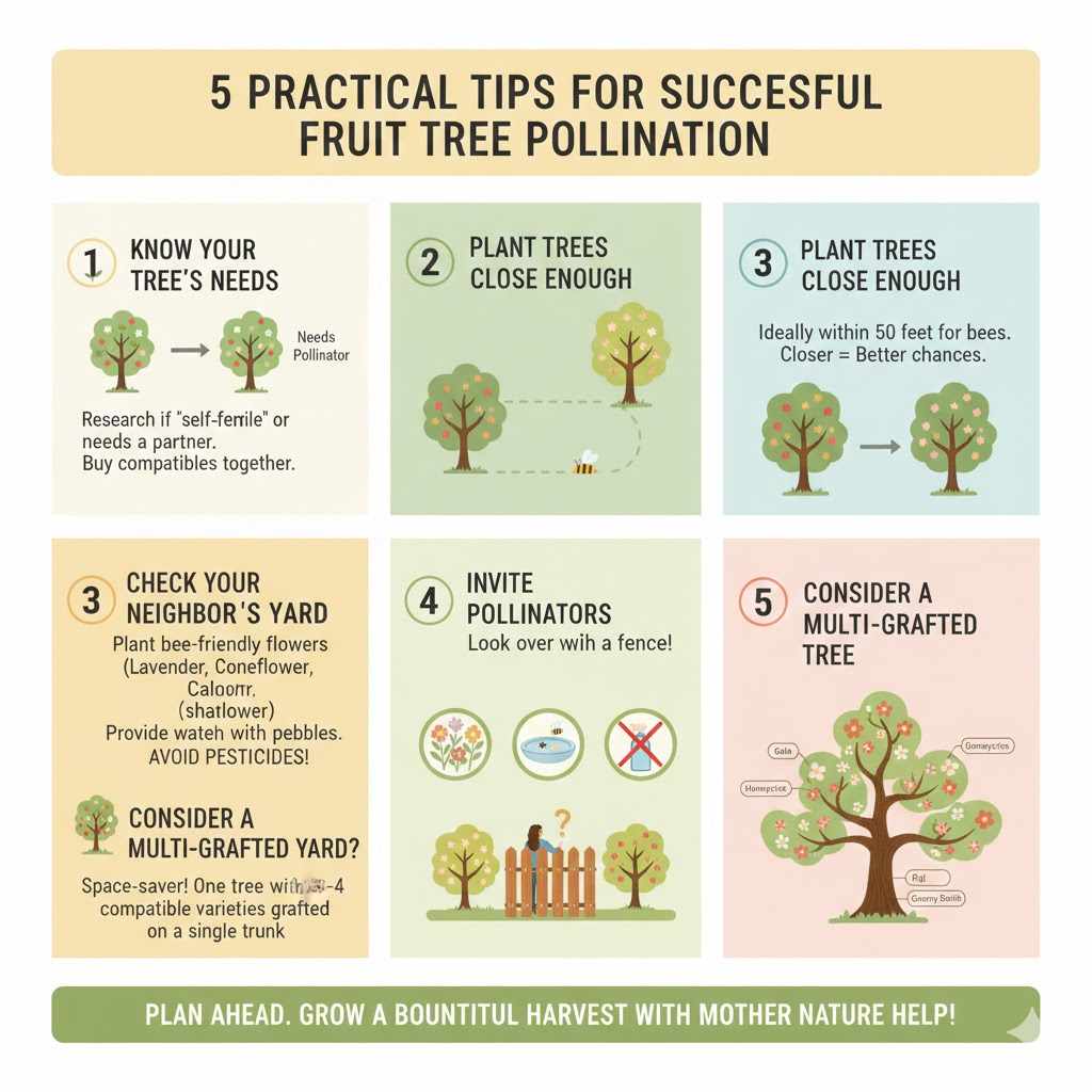 5 Practical Tips for Successful Fruit Tree Pollination