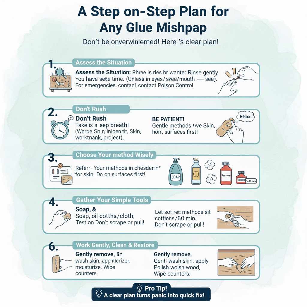 A Step-by-Step Plan for Any Krazy Glue Mishap