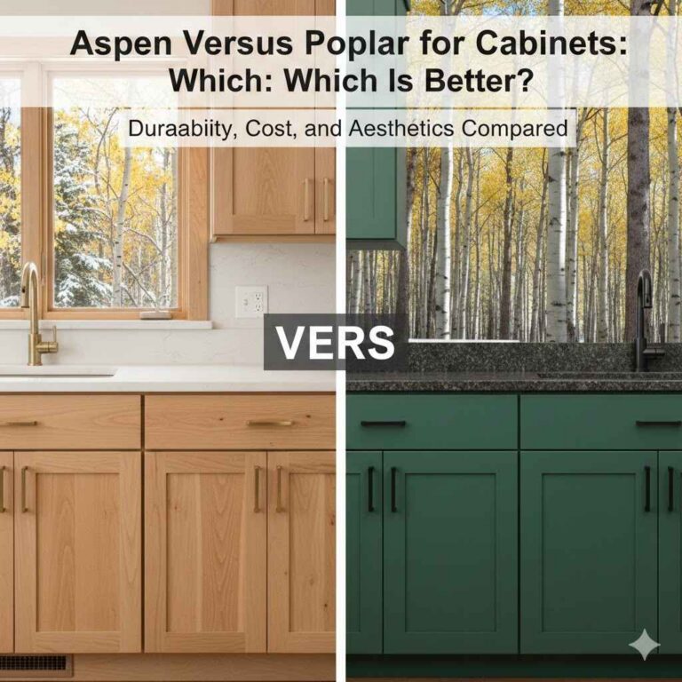 Aspen Versus Poplar for Cabinets