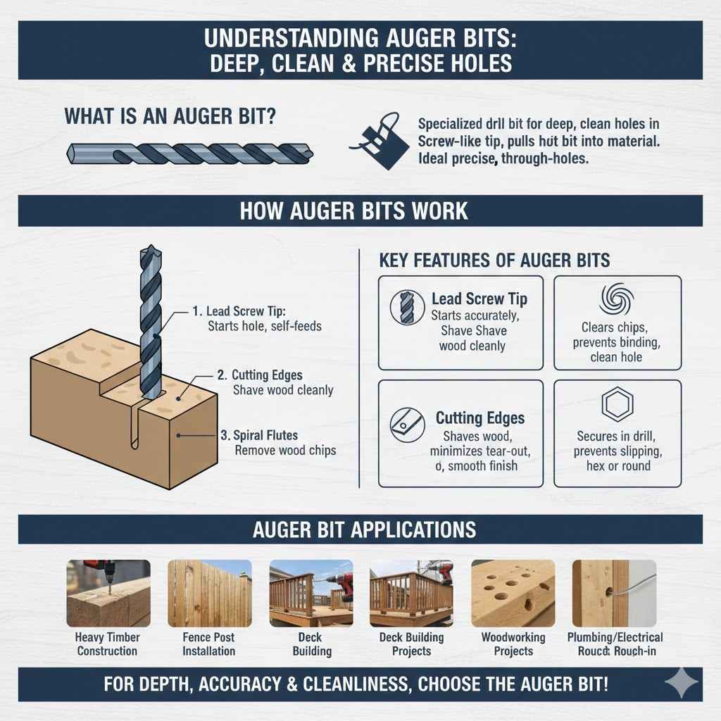 Understanding Auger Bits