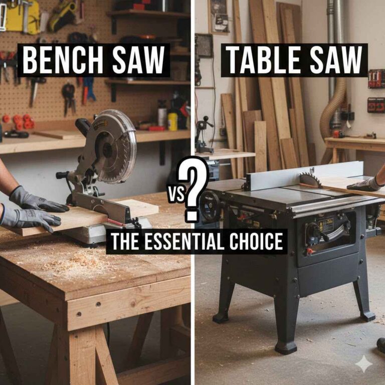 Bench Saw Vs Table Saw