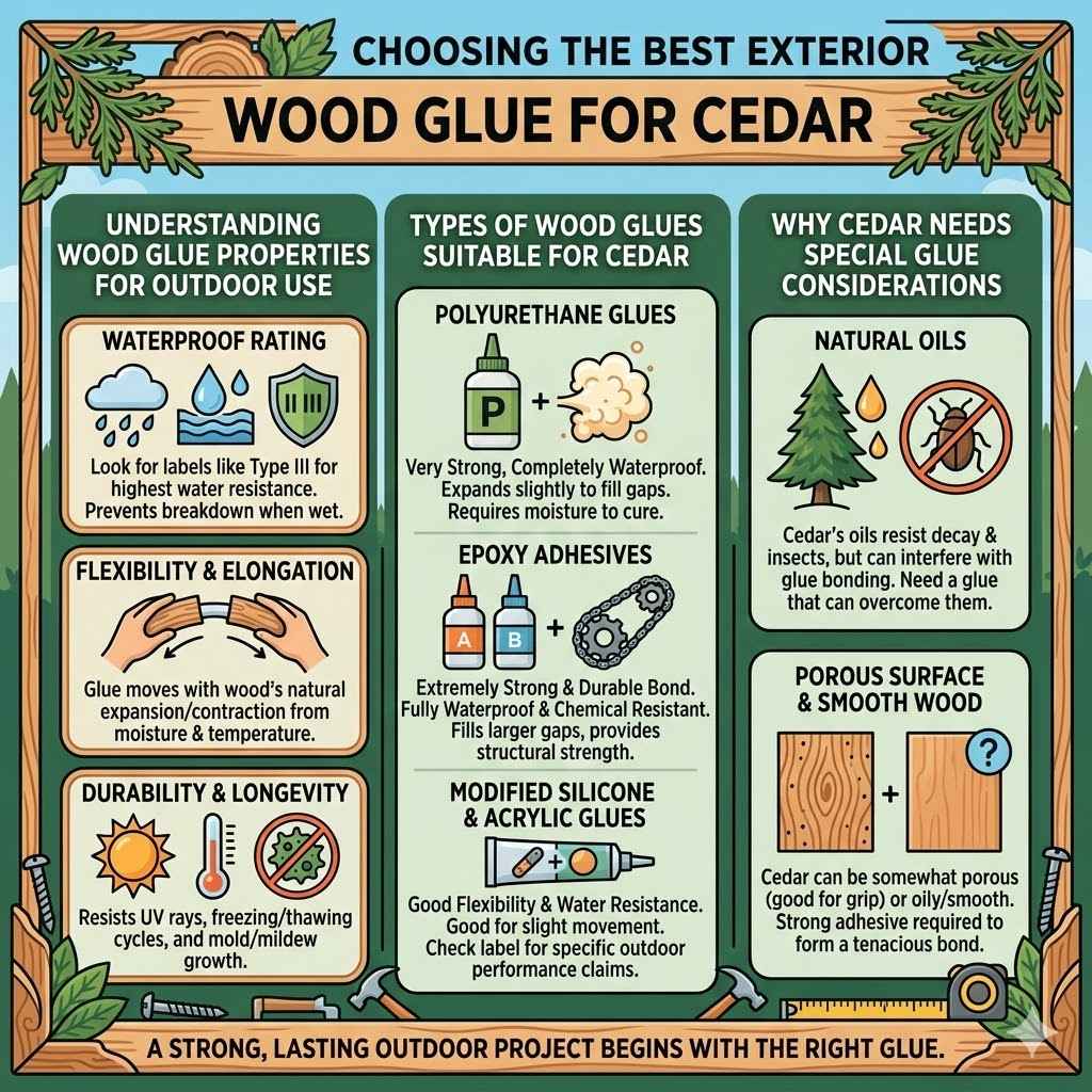Choosing the Best Exterior Wood Glue for Cedar