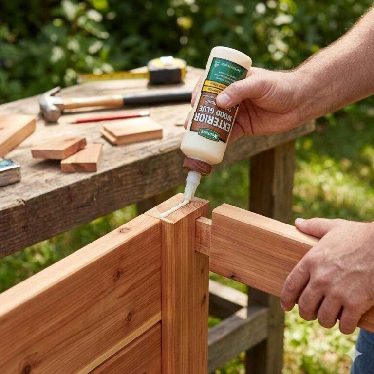 Best Exterior Wood Glue for Cedar Projects