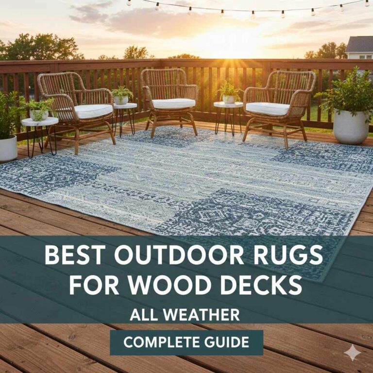 Best Outdoor Rugs For Wood Decks All Weather