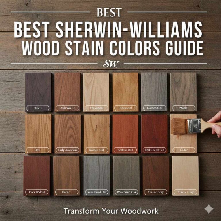 Best Sherwin-Williams Wood Stain Colors Guide