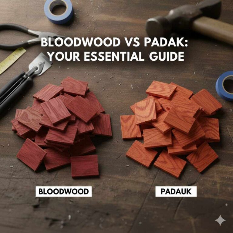 Bloodwood vs Padauk