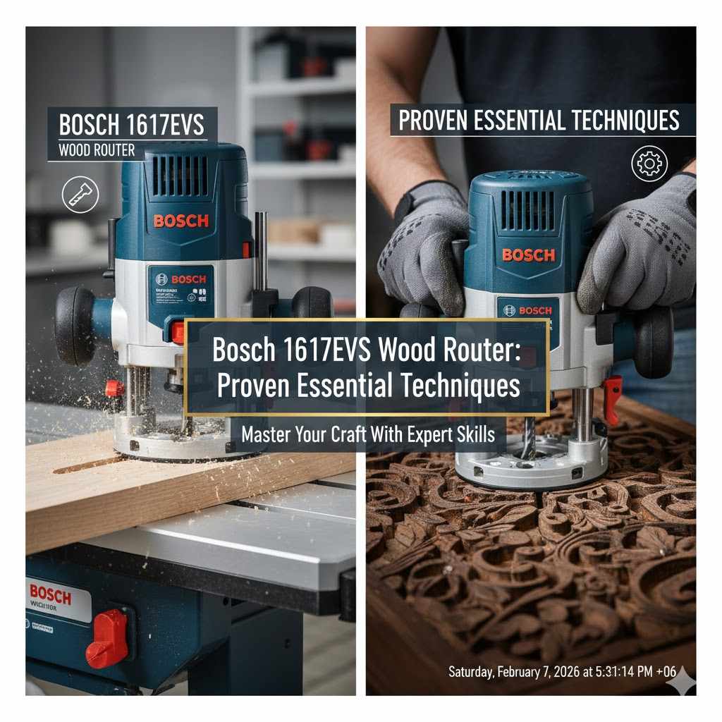 Bosch 1617evs Wood Router