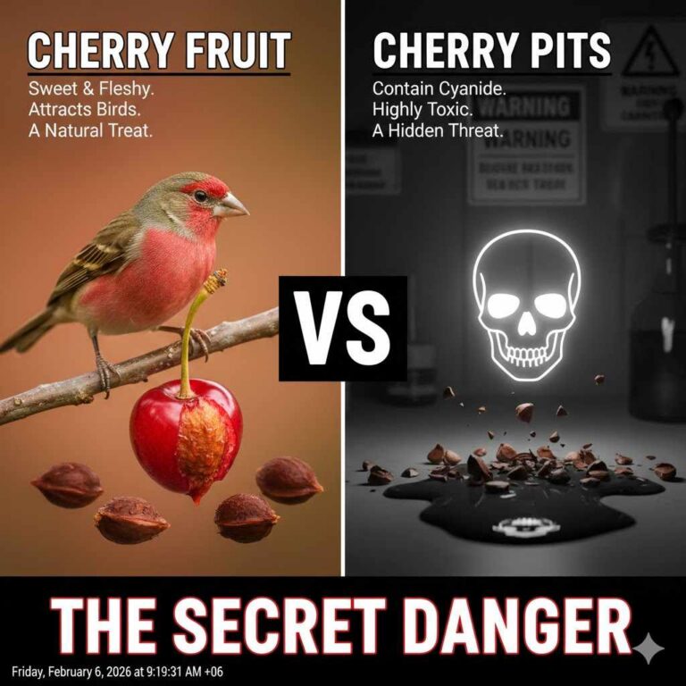 Can Birds Eat Cherry Pits