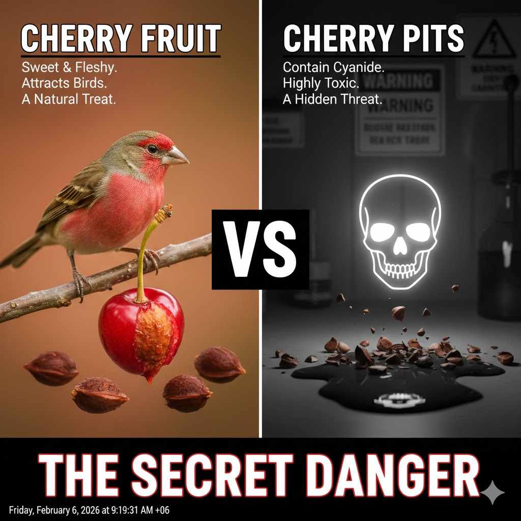 Can Birds Eat Cherry Pits