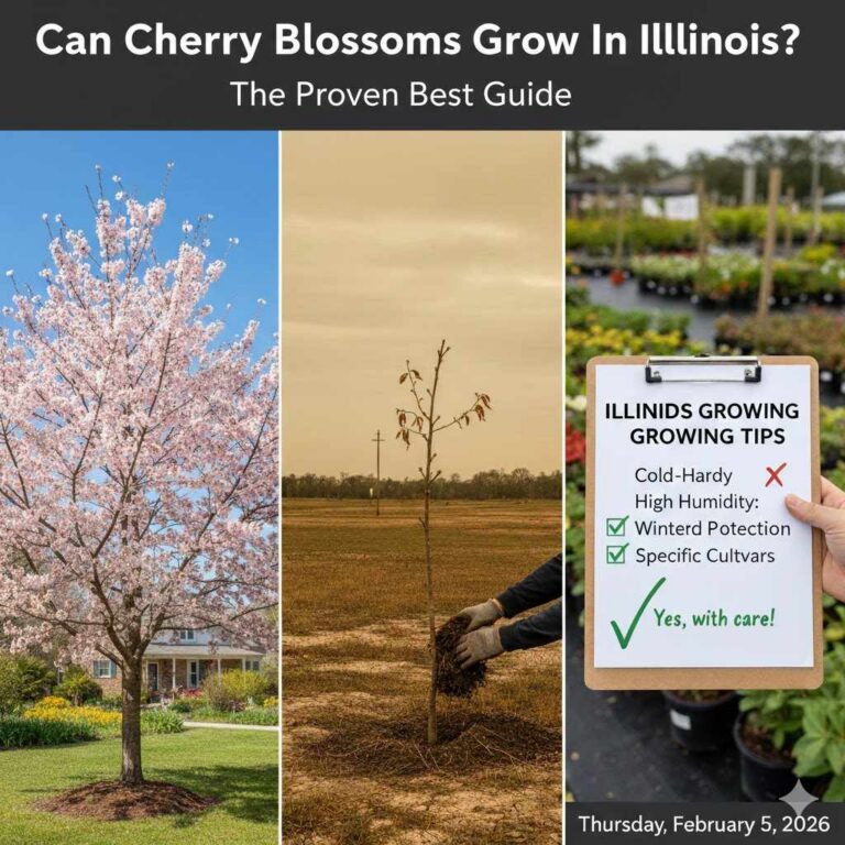 Can Cherry Blossoms Grow In Illinois