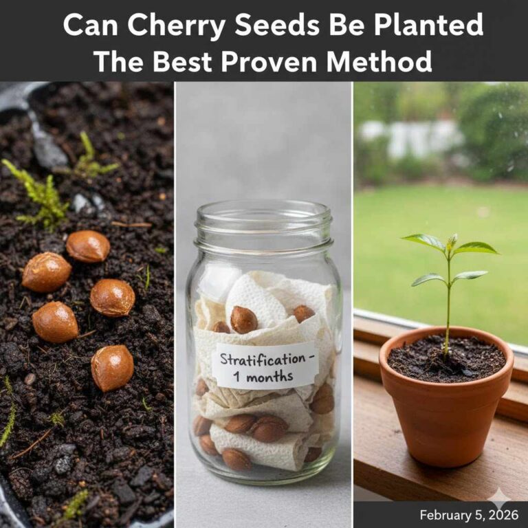 Can Cherry Seeds Be Planted The Best Proven Method