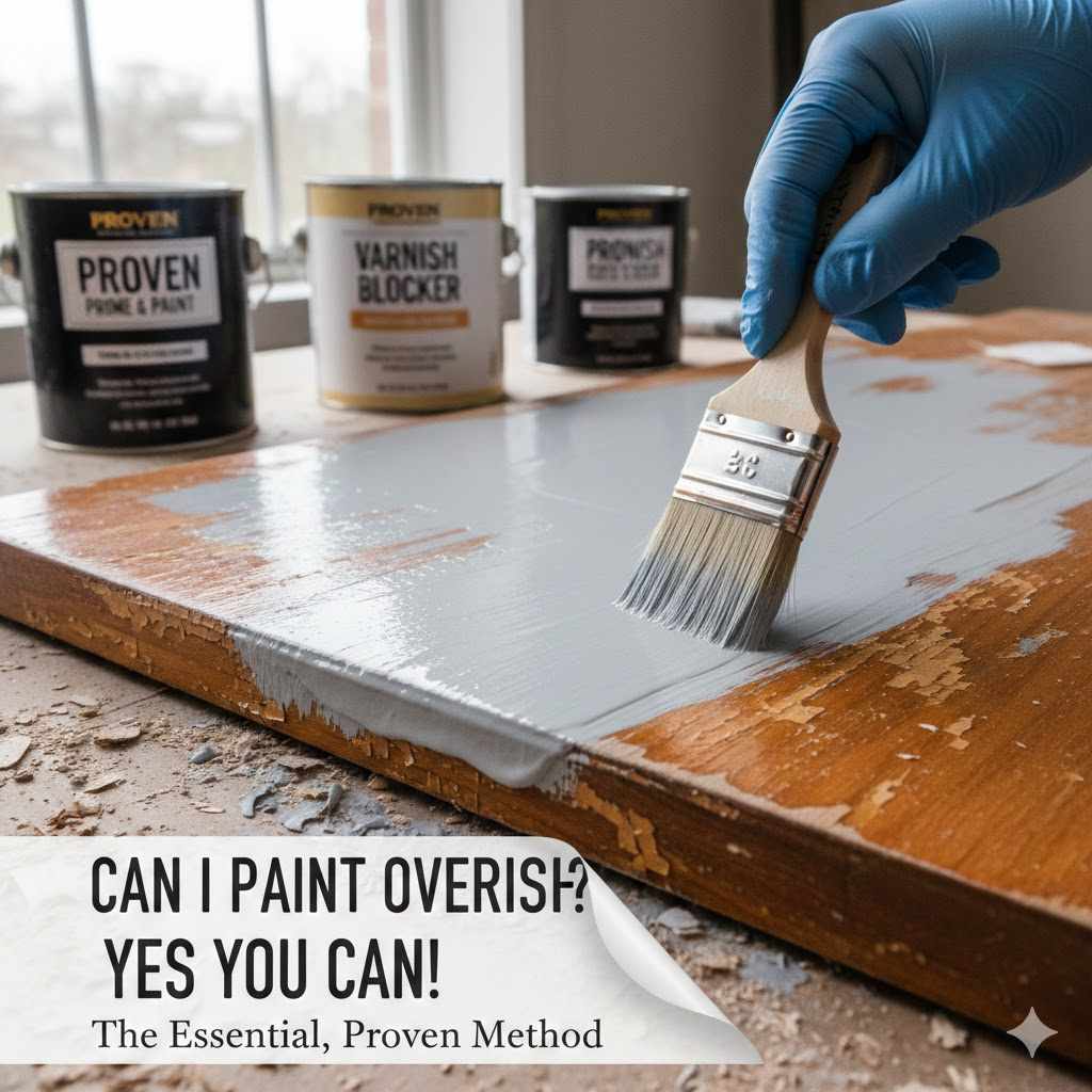 Can I Paint Over Varnish