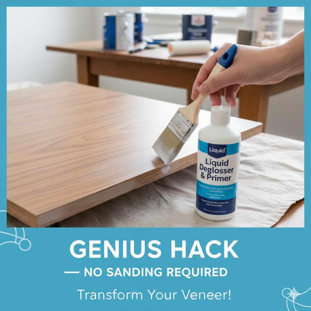 Can I Paint Veneer Without Sanding