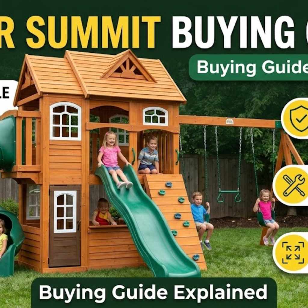 Cedar Summit Wooden Swing Set Buying Guide Explained