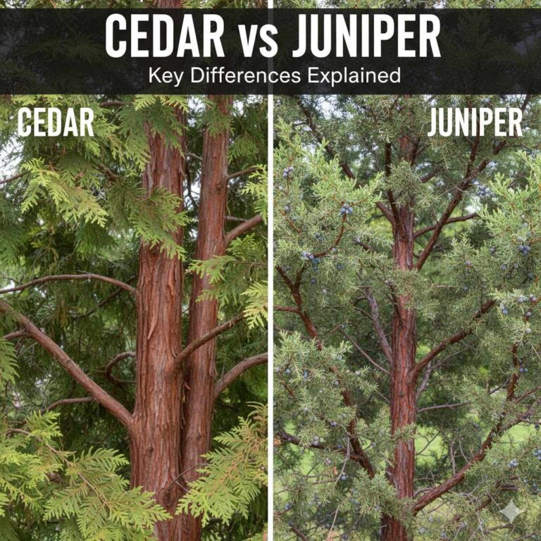 Cedar vs Juniper