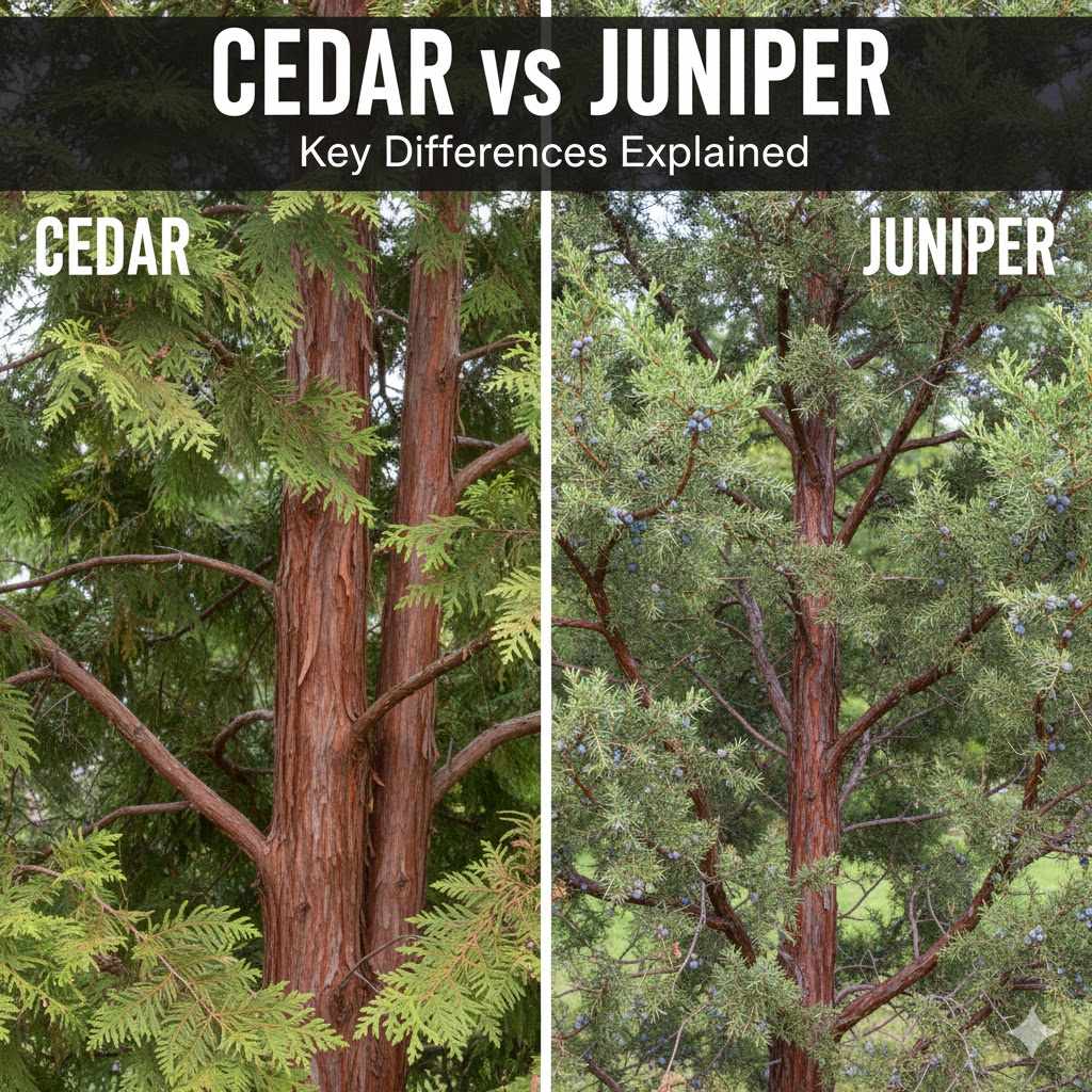 Cedar vs Juniper