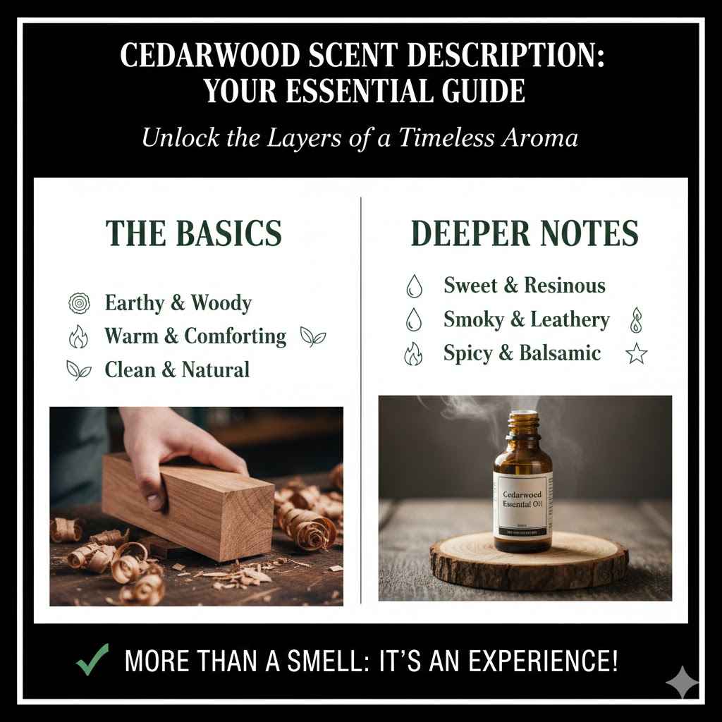 Cedarwood Scent Description
