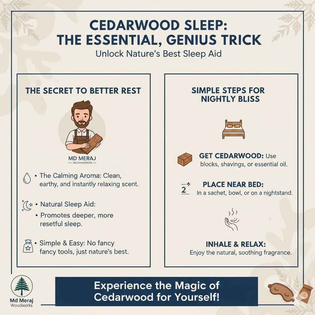 Why Cedarwood is Your Secret Weapon for a Good Night's Sleep