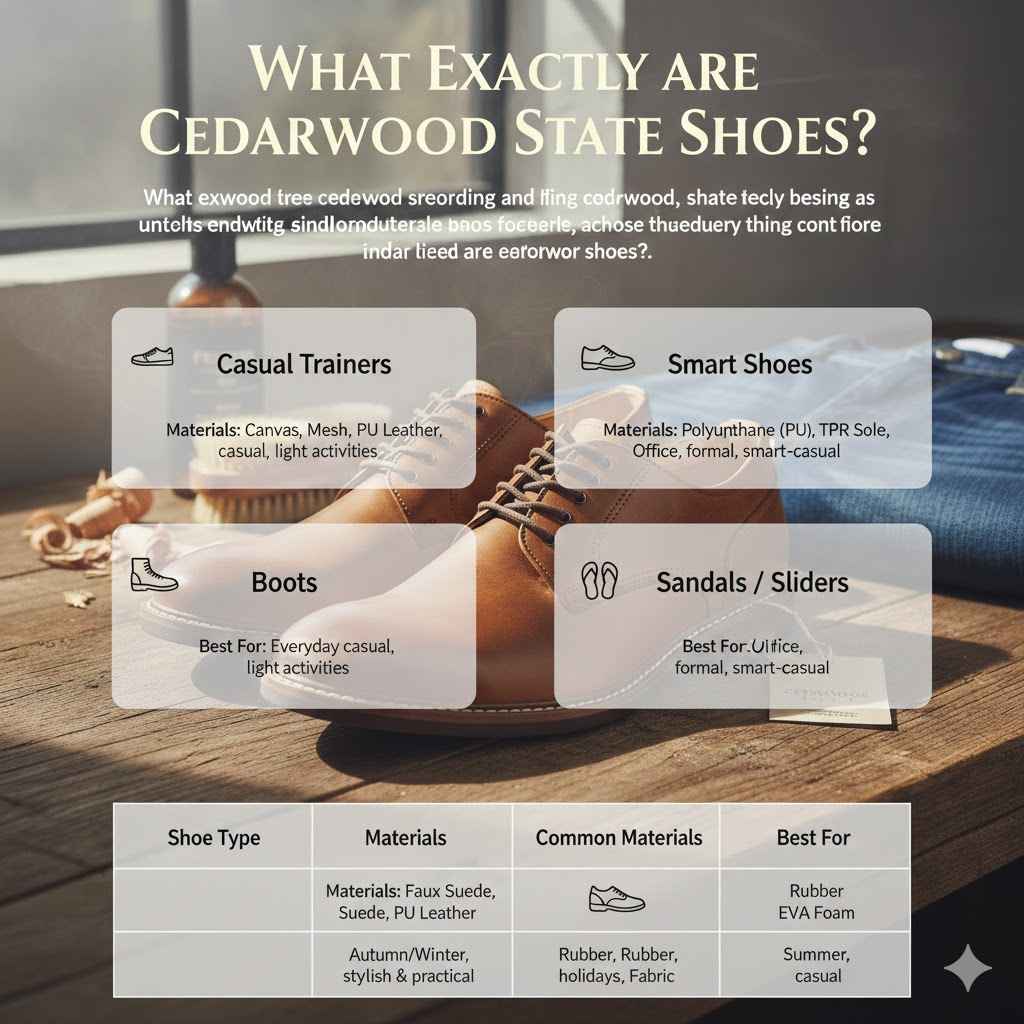 What Exactly Are Cedarwood State Shoes