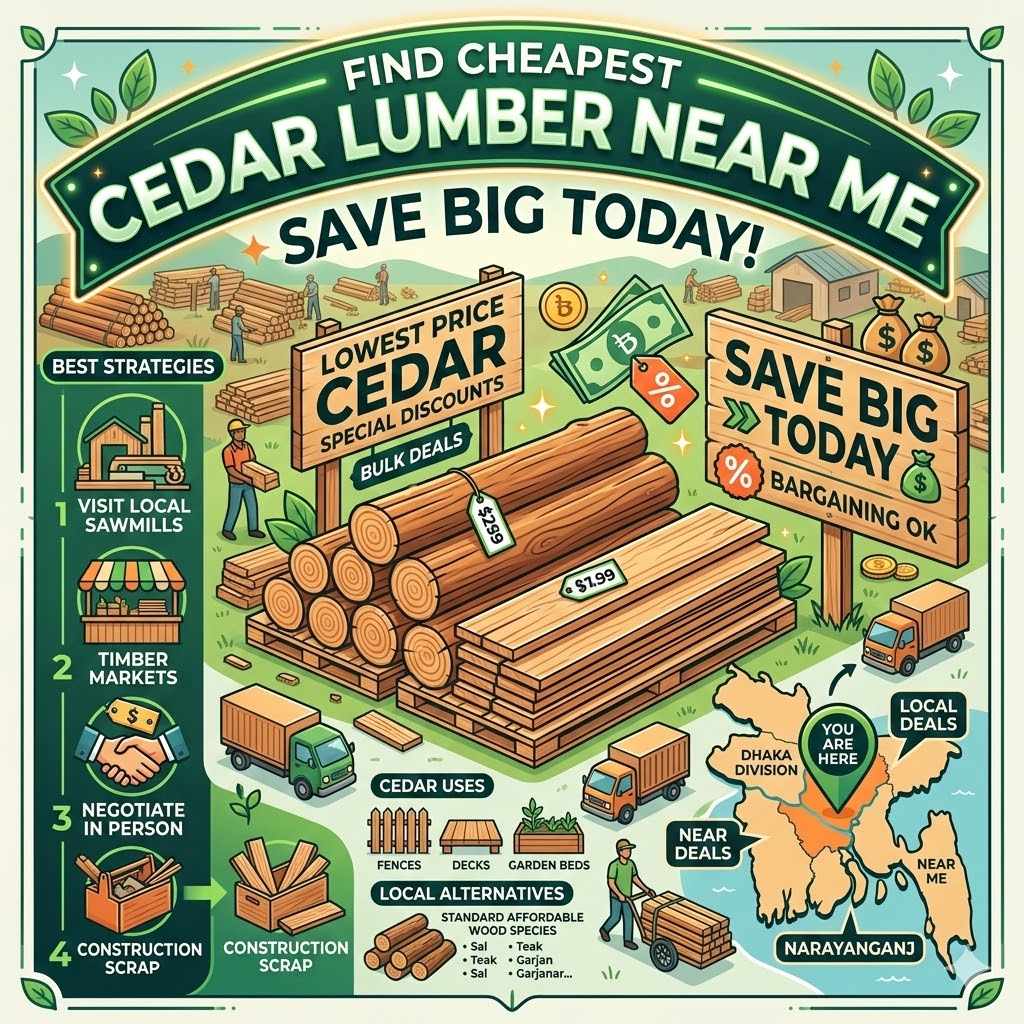 Cheapest Cedar Lumber Near Me Save Big Today
