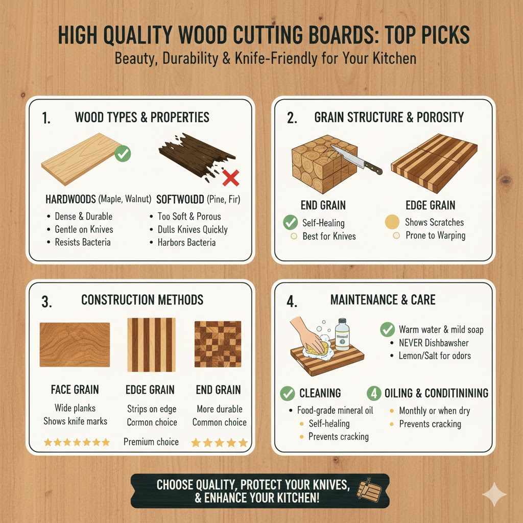 Choosing High Quality Wood Cutting Boards Top Picks

