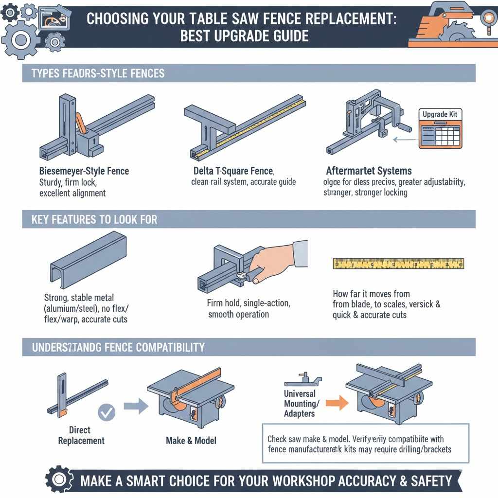 Choosing Your Table Saw Fence Replacement Best Upgrade Guide
