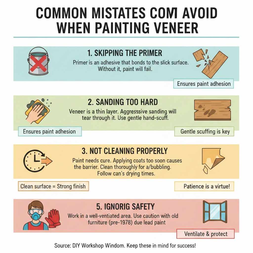 Common Mistakes to Avoid When Painting Veneer