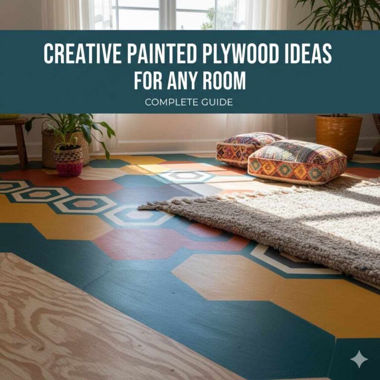 Creative Painted Plywood Floor Ideas For Any Room