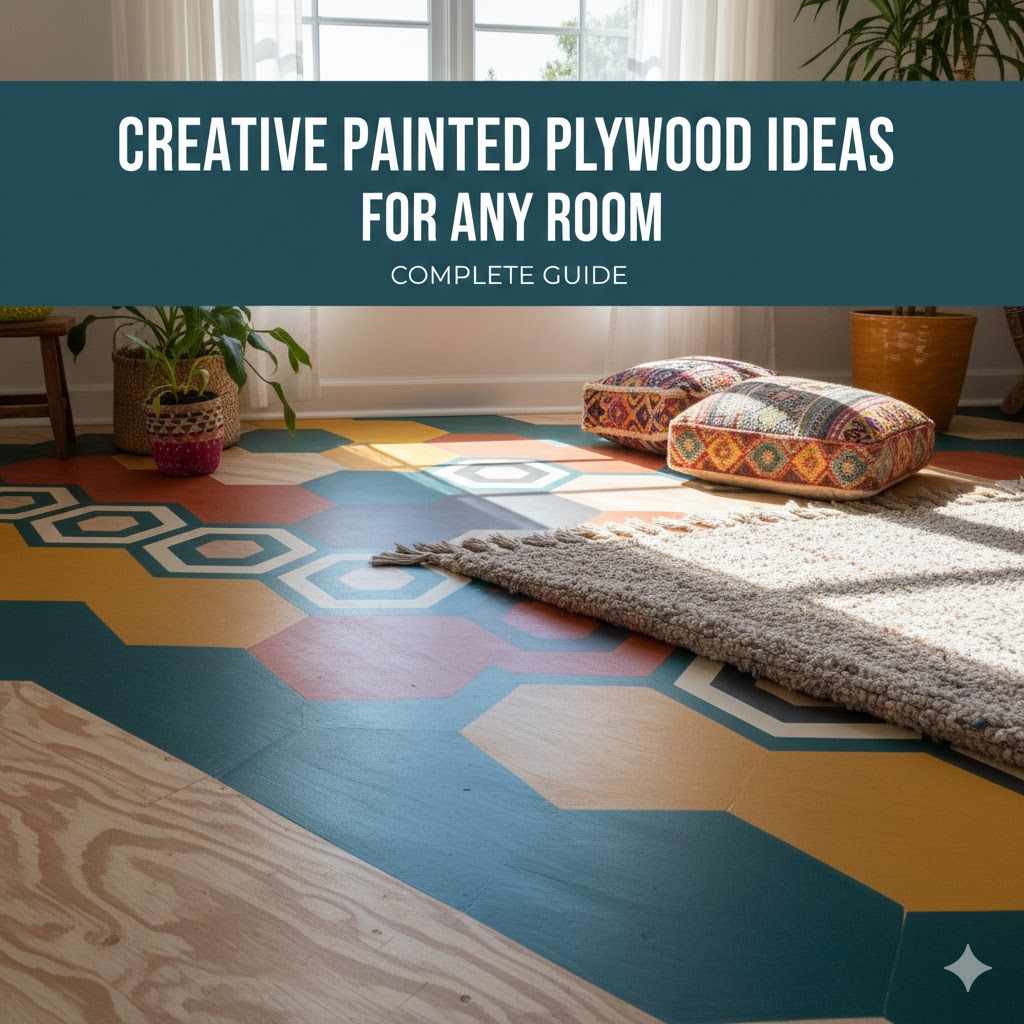 Creative Painted Plywood Floor Ideas For Any Room