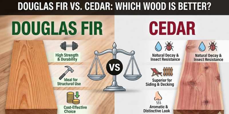 Douglas Fir vs Cedar Which Wood Is Better