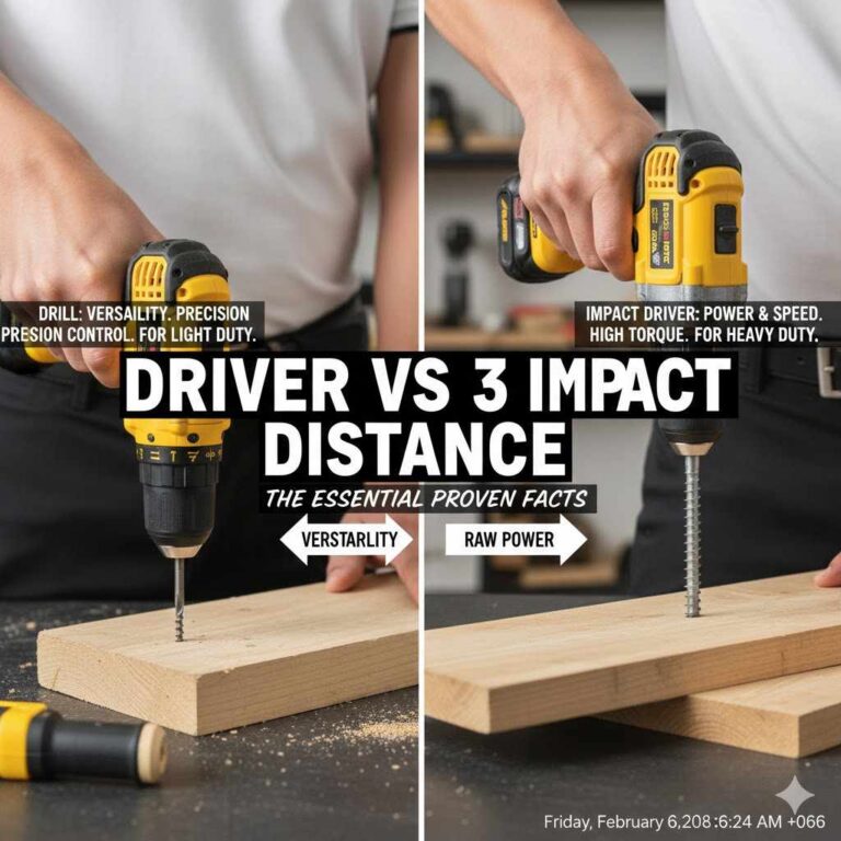Driver Drill Vs Impact Driver