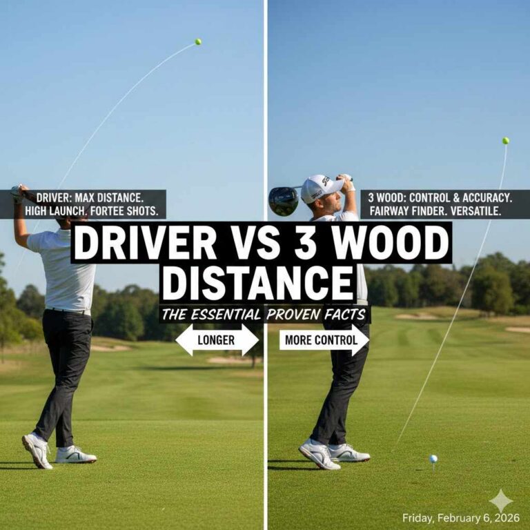 Driver Vs 3 Wood Distance