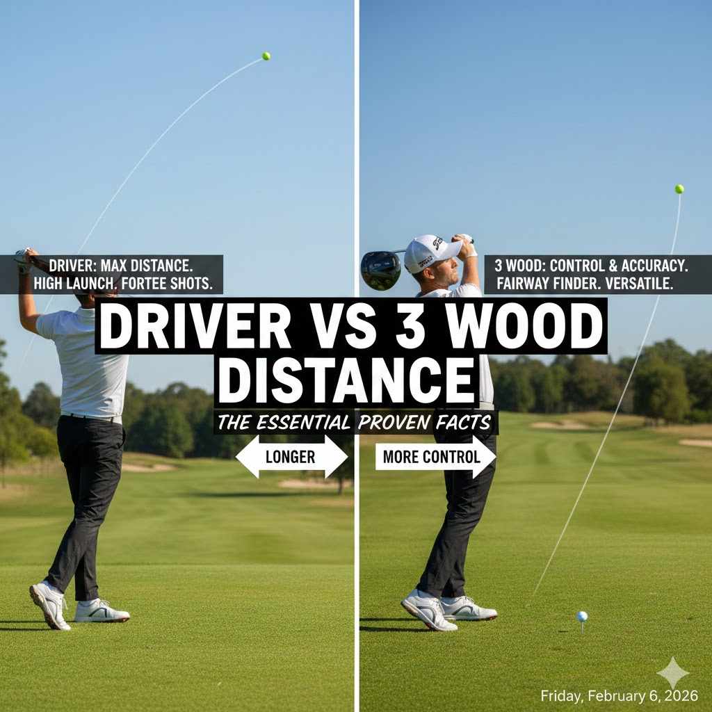 Driver Vs 3 Wood Distance