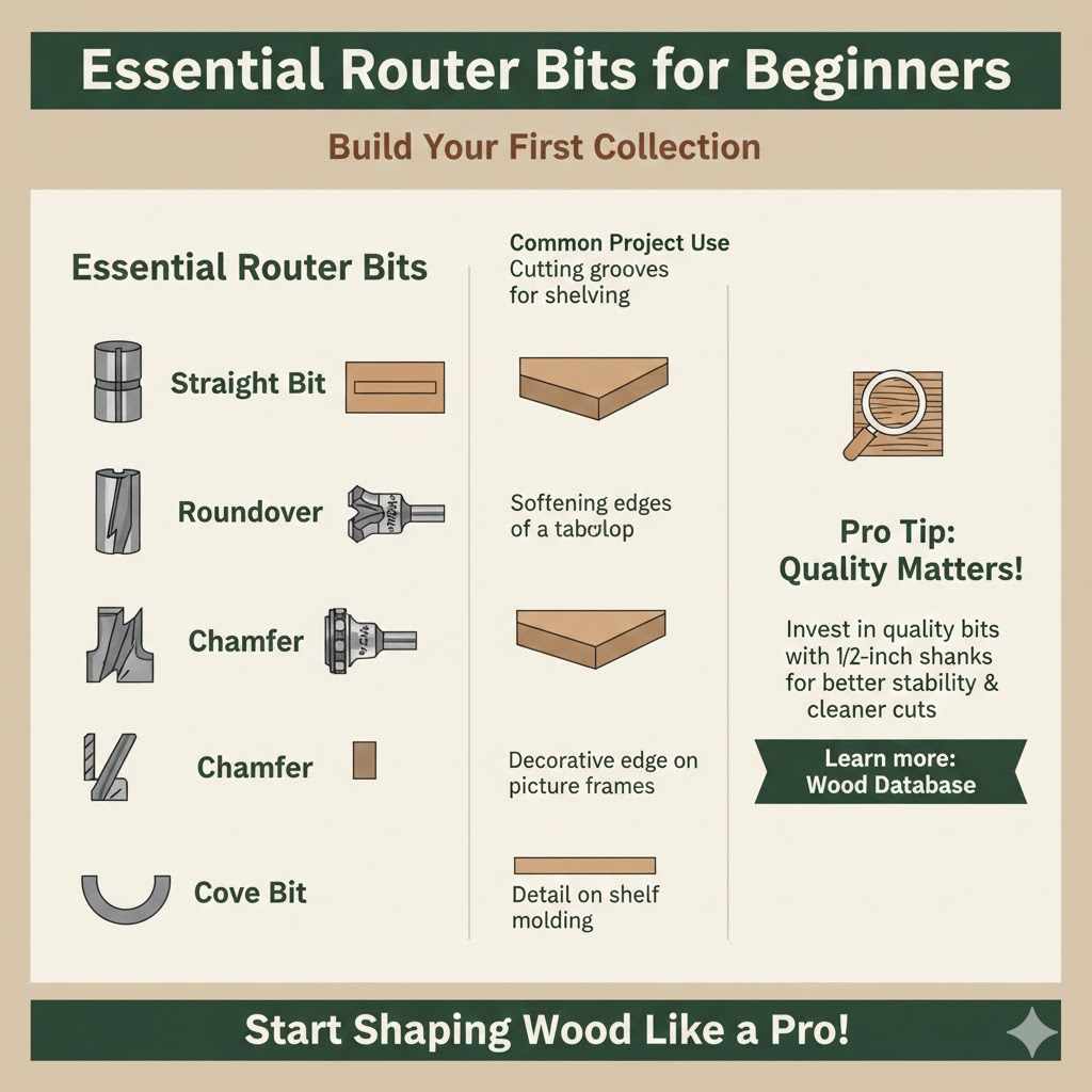 Essential Router Bits for Beginners