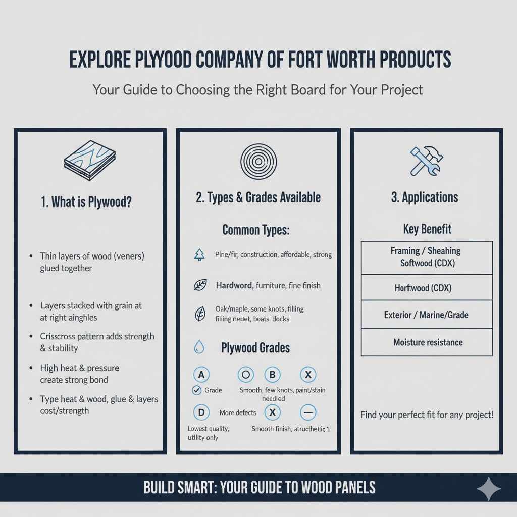 Explore Plywood Company of Fort Worth Products

