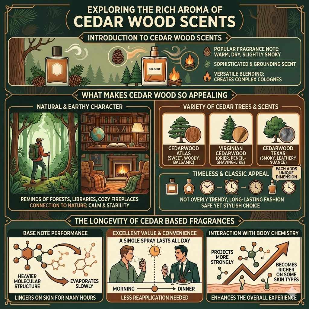 Exploring the Rich Aroma Of Cedar Wood Scents