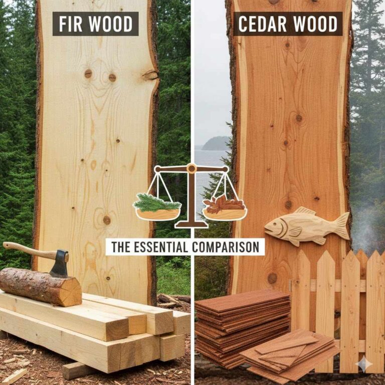 Fir Wood vs Cedar